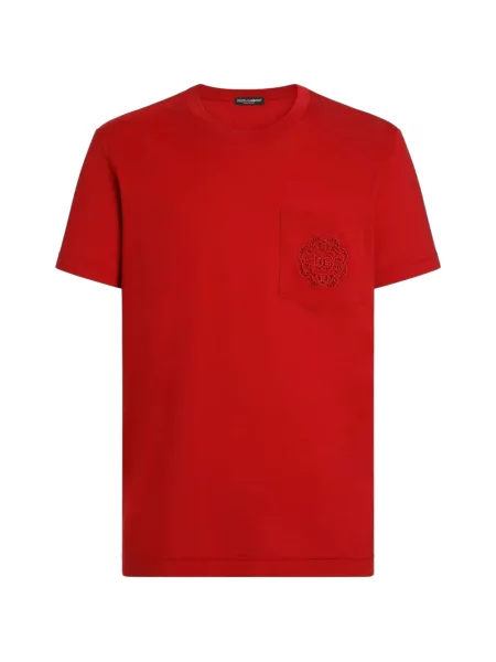 Tricou Dolce & Gabbana cu broderie negru