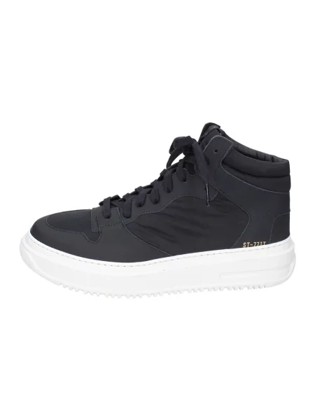 Sneakersy Stokton skórzane czarne