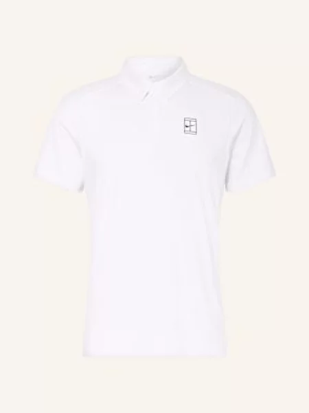 Nike Funkcyjna Koszulka Polo Nikecourt Advantage weiss biała