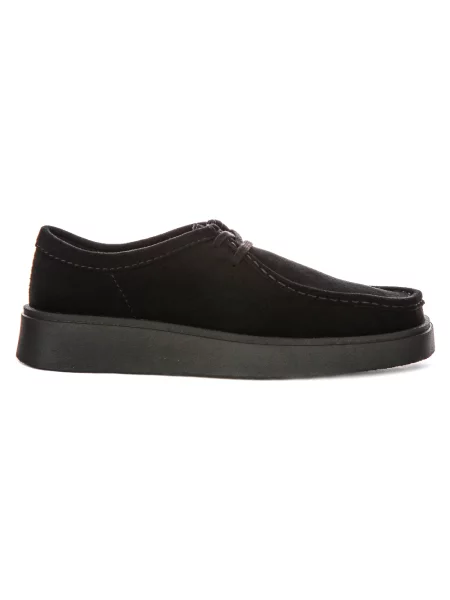 Półbuty Clarks skórzane czarne