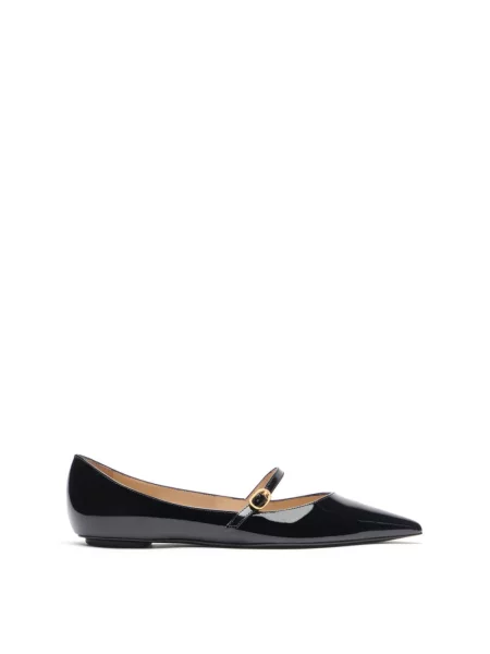 Półbuty Stuart Weitzman czarne