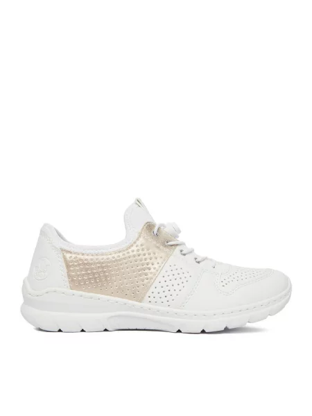 Sneakersy Rieker białe