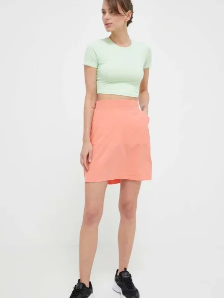 Юбка мини Helly Hansen оранжевая