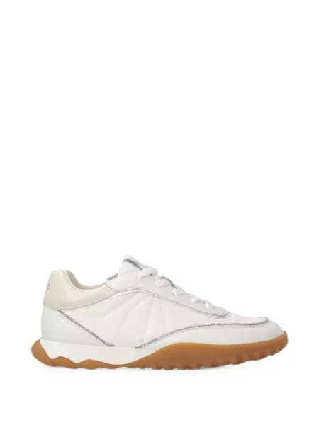 Sneakerși Pinko din piele alb