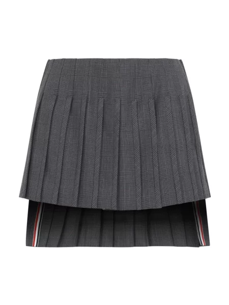 Spódnica mini Thom Browne szara