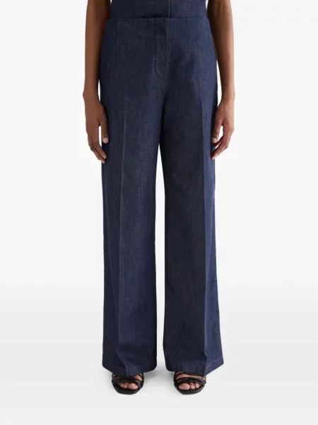Pantaloni Jil Sander albastru