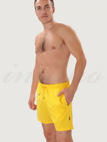 Шорты John Frank желтые