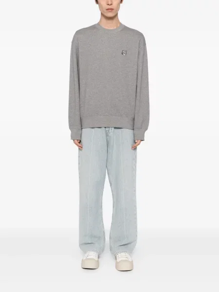Hanorac Maison Kitsune gri