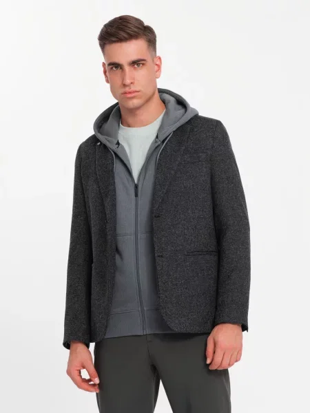 Блейзър Ombre черно