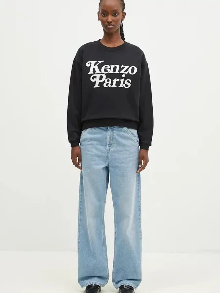 Свитер Kenzo с принтом черный