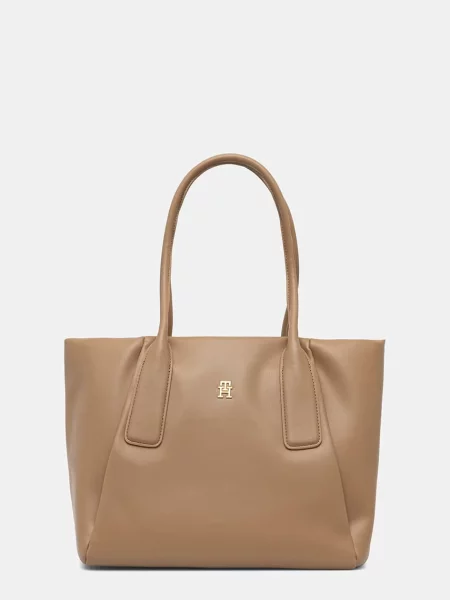 Tommy Hilfiger geantă shopper pentru femei bej