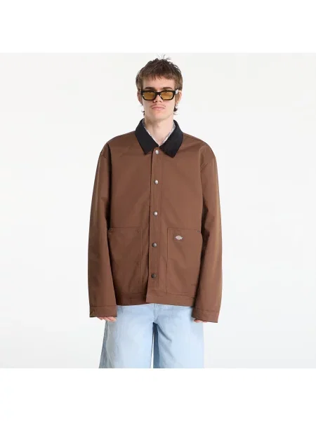 Bunda Dickies Union Barn Jacket Timber Brown XL hnědá