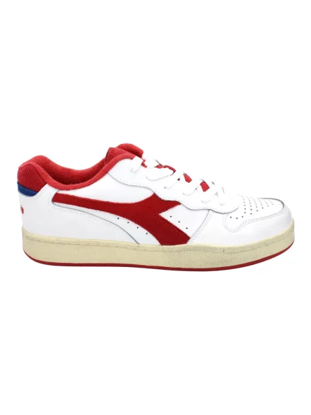 Sneakersy Diadora skórzane białe