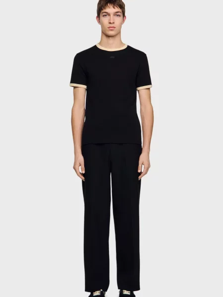 Футболка Sandro черная