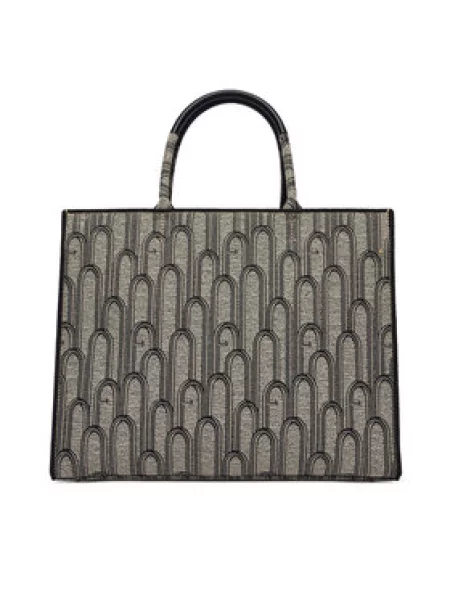 Furla Shopper táska FURLA OPPORTUNITY bőr hozzáadásával bézs