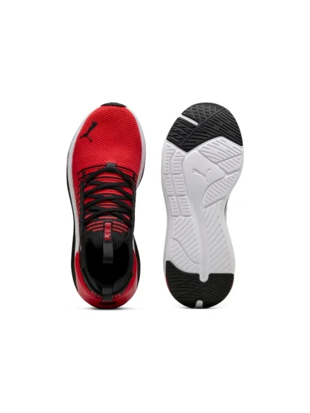 PUMA Softride Symmetry Fuzion futócipő minden alkalommal piros/puma fekete/puma fehér. Méret: 45 EU fehér