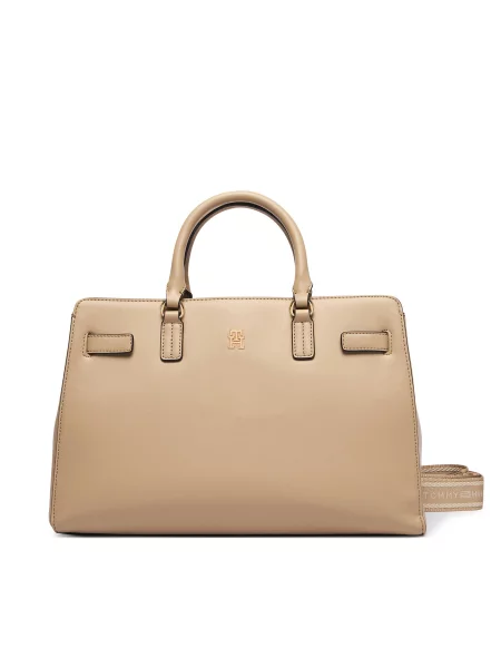 Tommy Hilfiger Geantă Th Joy Satchel bej