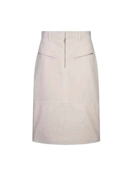 Spódnica Jil Sander biała