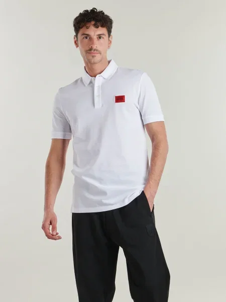 HUGO Tricou / sângeriu alb