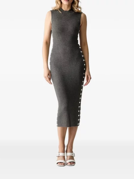 Rochie midi Karl Lagerfeld gri