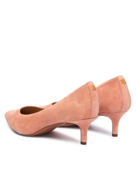 Lauren Ralph Lauren Vakariniai bateliai ADRIENNE pudros rožinė