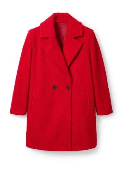Desigual Palton de primăvară-toamnă Overcoat' roșu