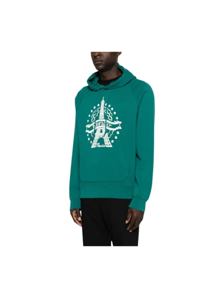 Bluza z kapturem Kenzo z kapturem zielona