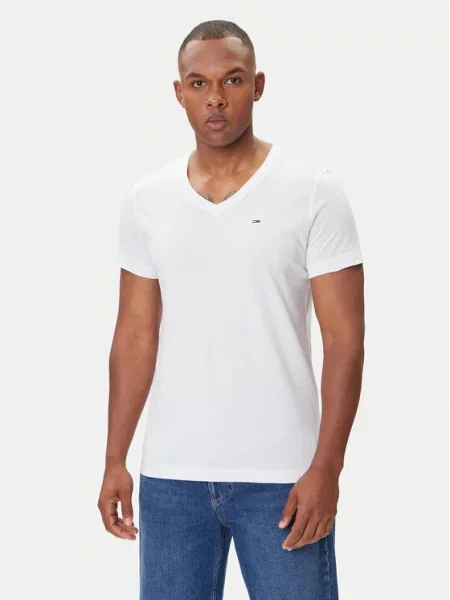 Tommy Jeans Tricou alb