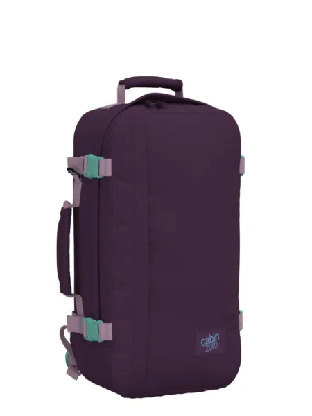 CabinZero Classic 36 l túra hátizsák éjjeli lila. Méret: 36 l lila