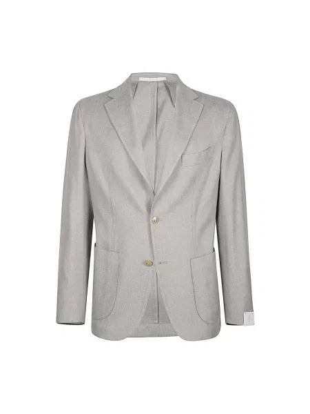 Marynarka Eleventy z kaszmiru bez fiszbin szara