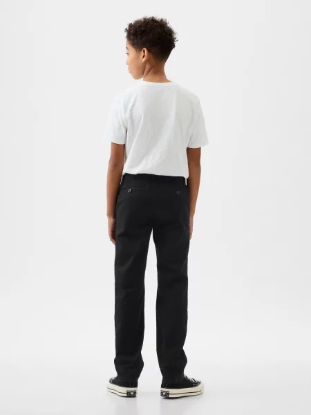 Pantaloni copii Gap negru
