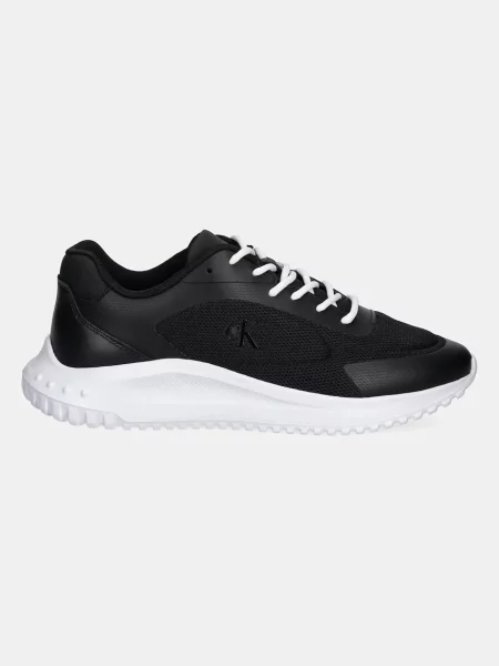 Superge Calvin Klein Jeans EVA RUNNER LOW MESH MIX črna