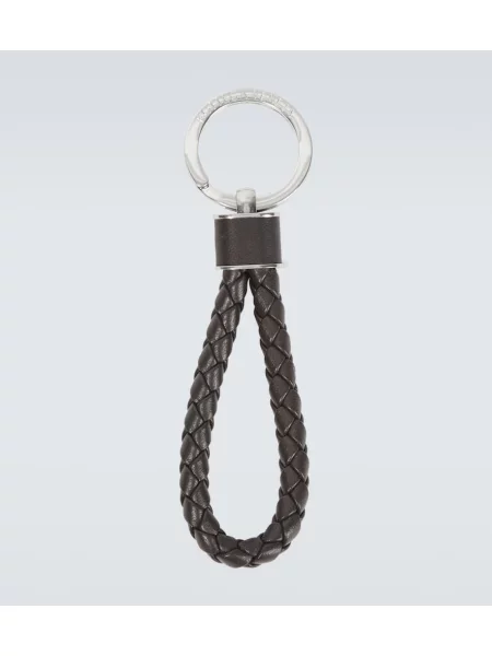 Inel Bottega Veneta din piele negru