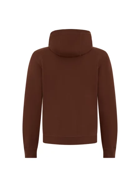 Bluza z kapturem Fedeli z kapturem brązowa