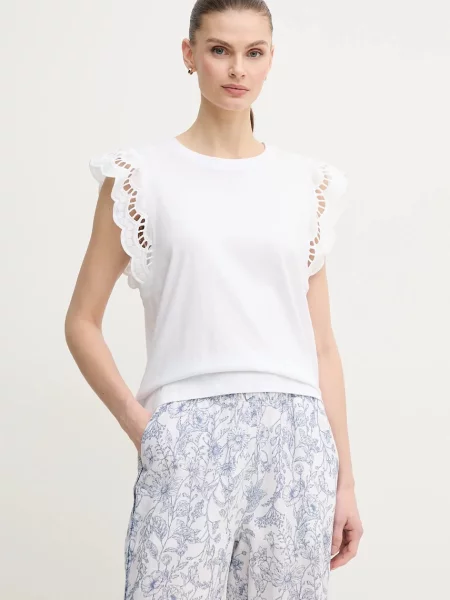 Тениска Pepe Jeans VIC бяло