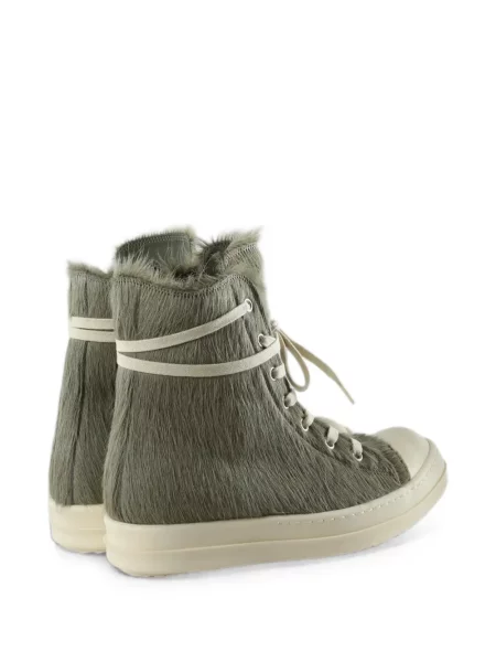Top Rick Owens cu blană verde
