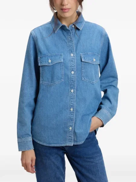 Cămașă Woolrich albastru