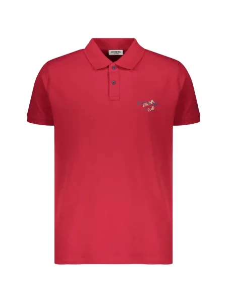 Tricou polo Iceberg cu autograf roșu
