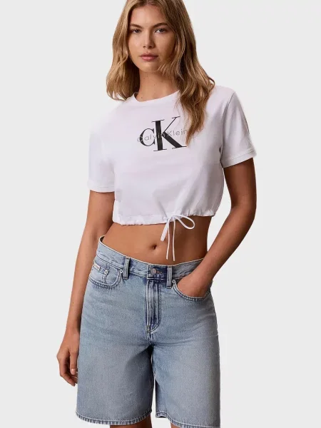 Футболка Calvin Klein Jeans біла