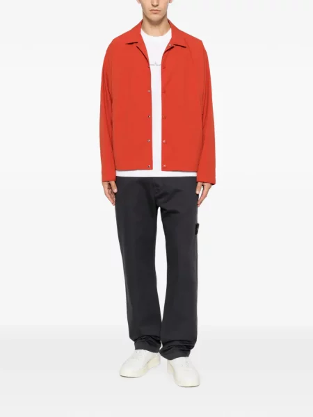 Pantaloni Stone Island cu strasuri gri