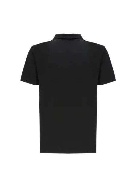 Lniana koszulka polo Polo Ralph Lauren czarna