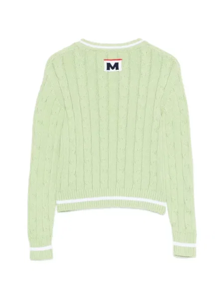 Sweter dziecięcy Msgm zielony