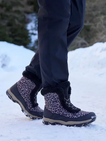 Ohio Thermal śniegowce ocieplane polarem krótkie Black czarne