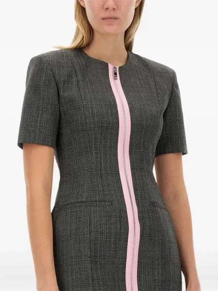 Rochie mini Msgm scurtă de costum gri