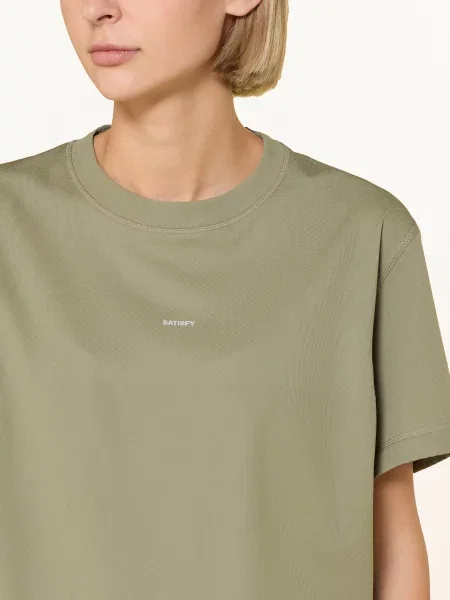 Satisfy Koszulka Do Biegania gruen