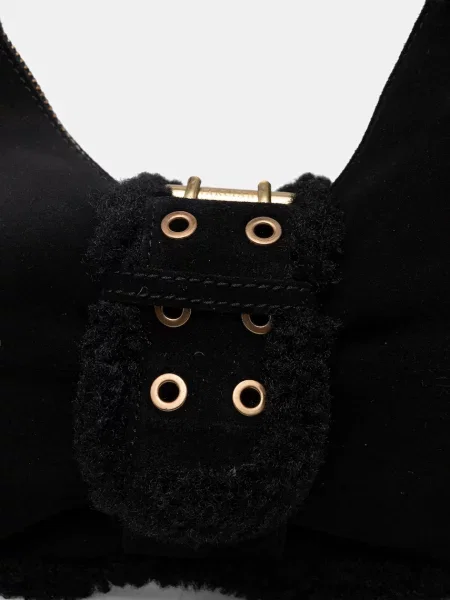 Замшева сумочка Marciano Guess чорний