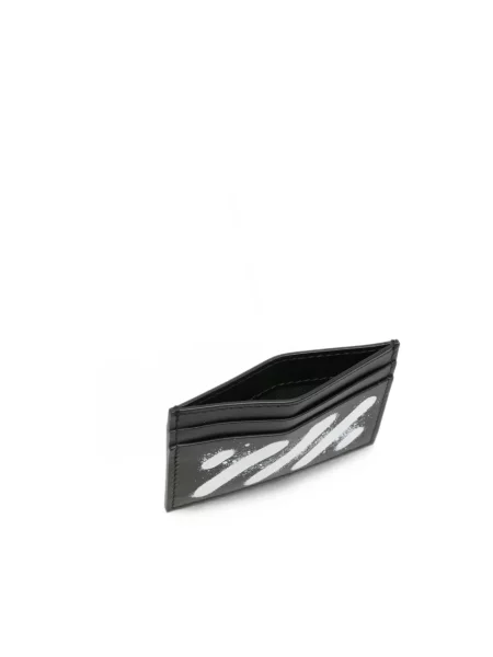 Portfel Off-white skórzany biały