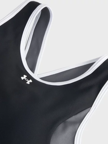 Спортивный топ Under Armour с открытой спиной черный