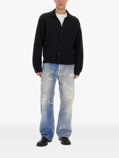 Tricou polo Our Legacy negru