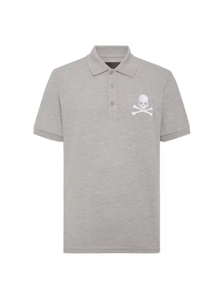 Koszulka polo Philipp Plein szara